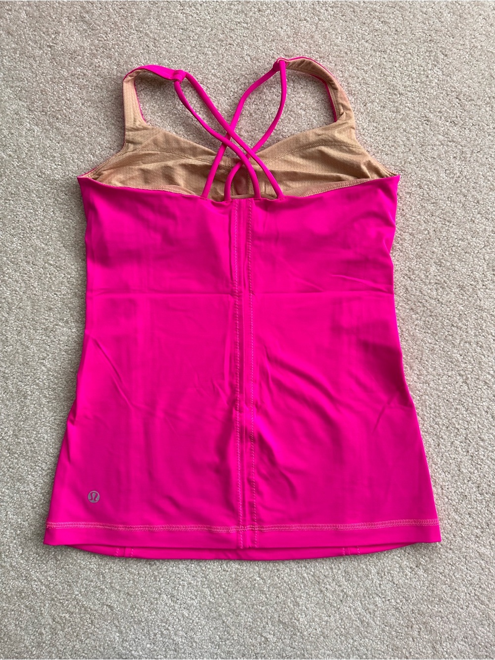 EUC - lululemon athletica Plum & Hot Pink coordinating set - leggings & tank - Picture 6 of 10